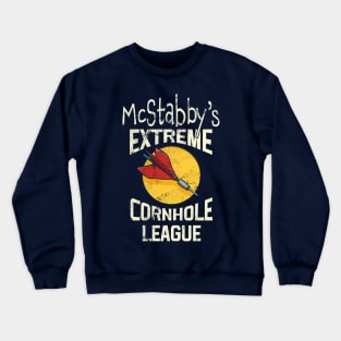 Lawn Darts Extreme Cornhole League Crewneck Sweatshirt